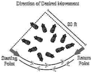 SOLVED The Figure Below Shows The Ideal Pattern Of Movement Of A Herd