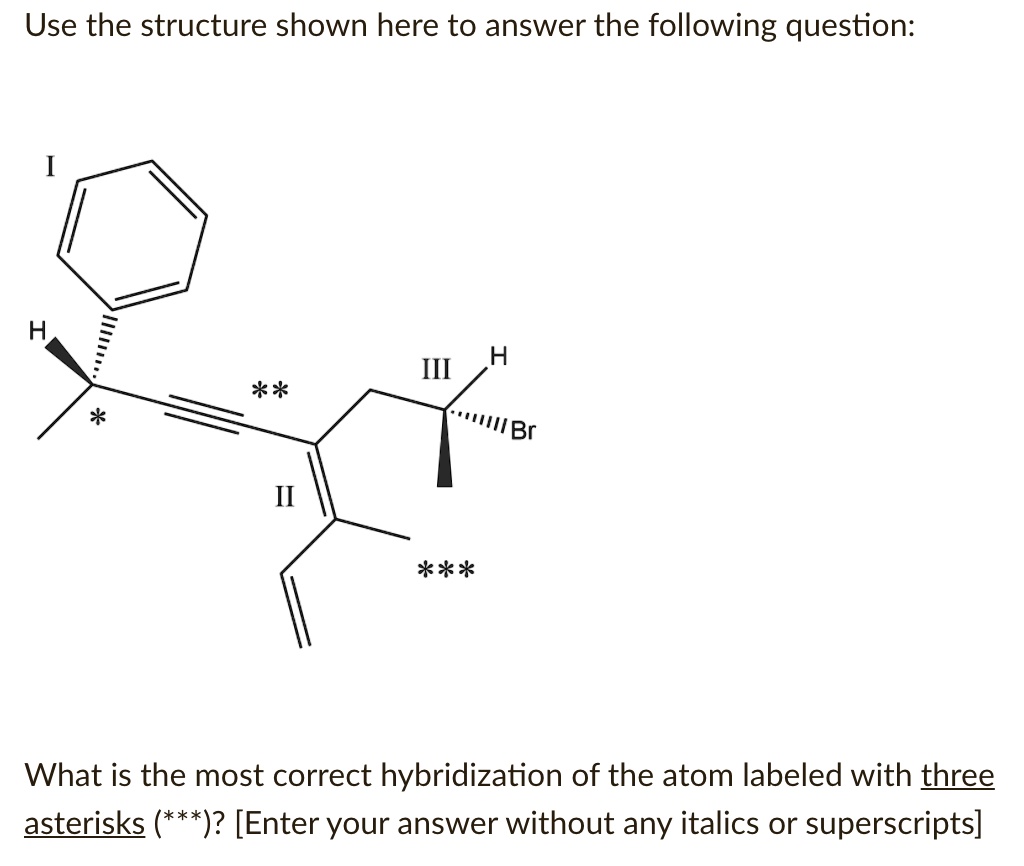 Solved Use The Structure Shown Here To Answer The Following Question