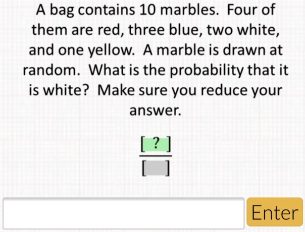 Solved A Bag Contains Marbles Four Of Them Are Red Three Blue