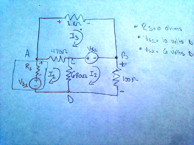 Solved Use Mesh Analysis To Determine The Mesh Currents Then