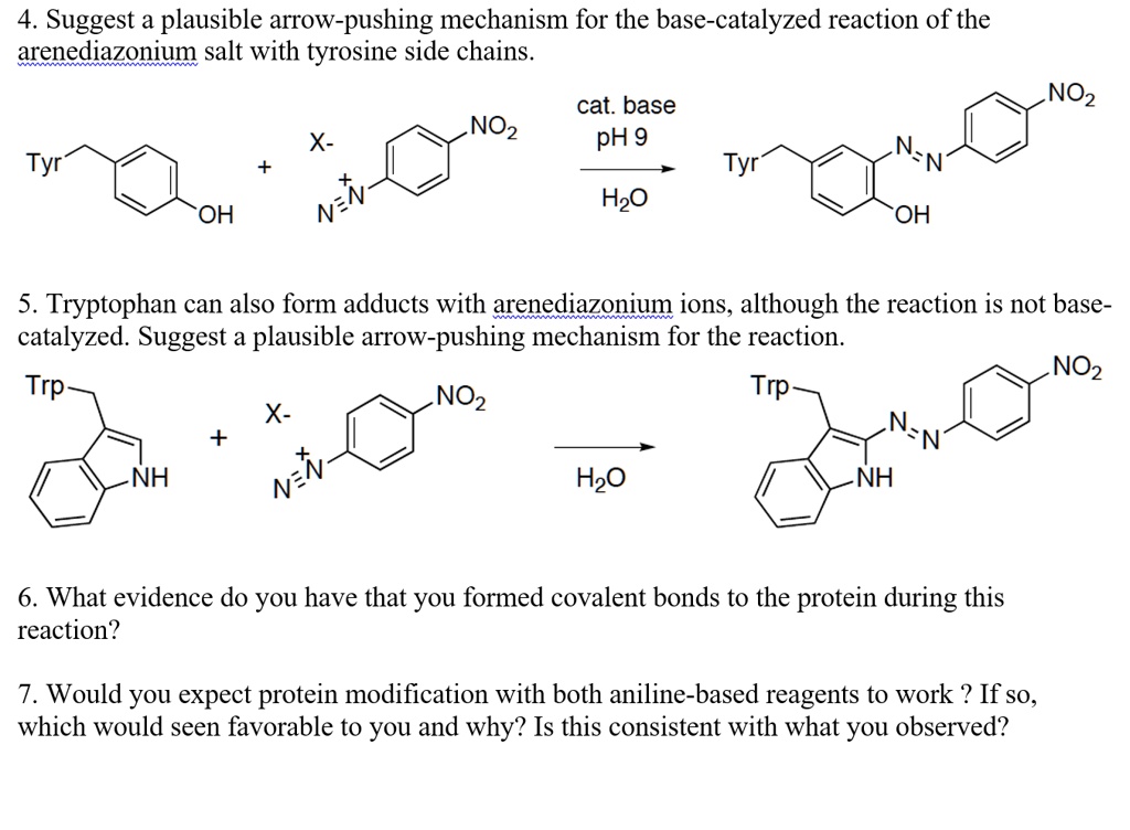 SOLVED 4 Suggest Plausible Arrow Pushing Mechanism For The Base