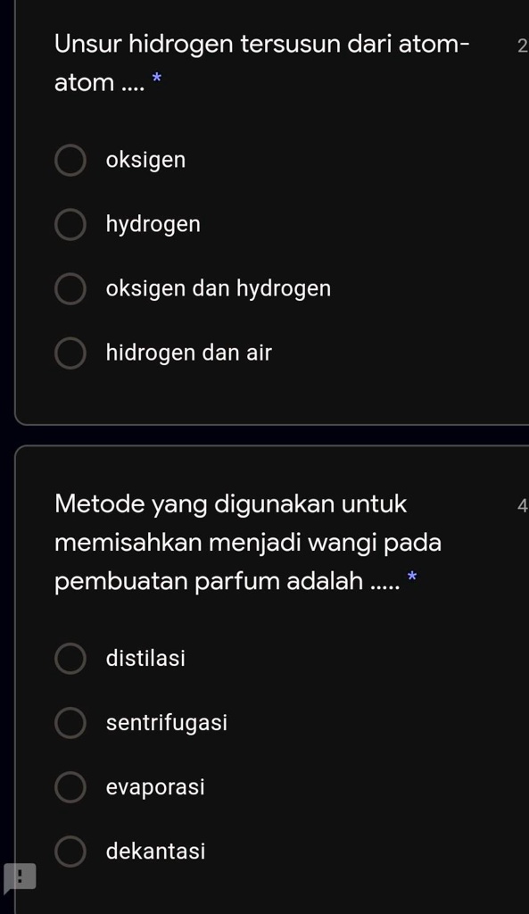 SOLVED Please Cuma 2 Soal Yg Byk Jadi Jawaban Unsur Hidrogen Tersusun