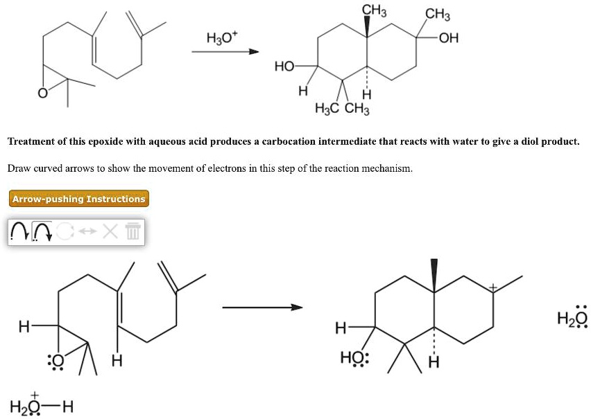 Solved Ch Haot Ch Oh Ho H C Ch Treatment Of This Epoxide With