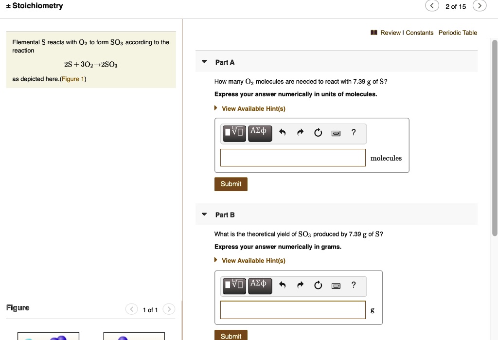 Solved Stoichiometry Of Revicw Constants Periodic Table Elemental