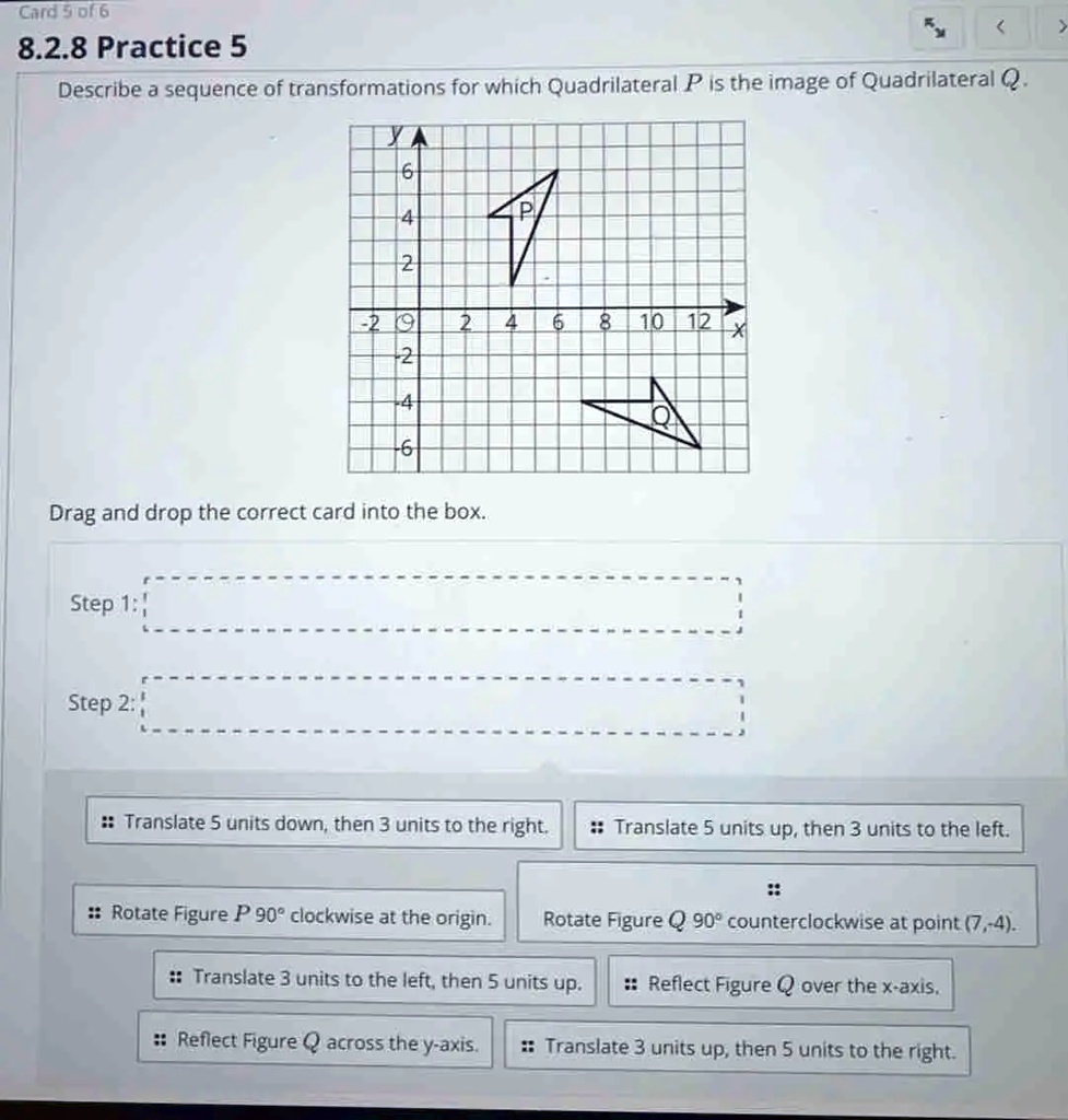 Solved Cnrd Going Practice Describe A Sequence Of