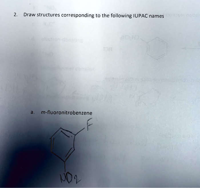 SOLVED Draw Structures Corresponding To The Following IUPAC Names M