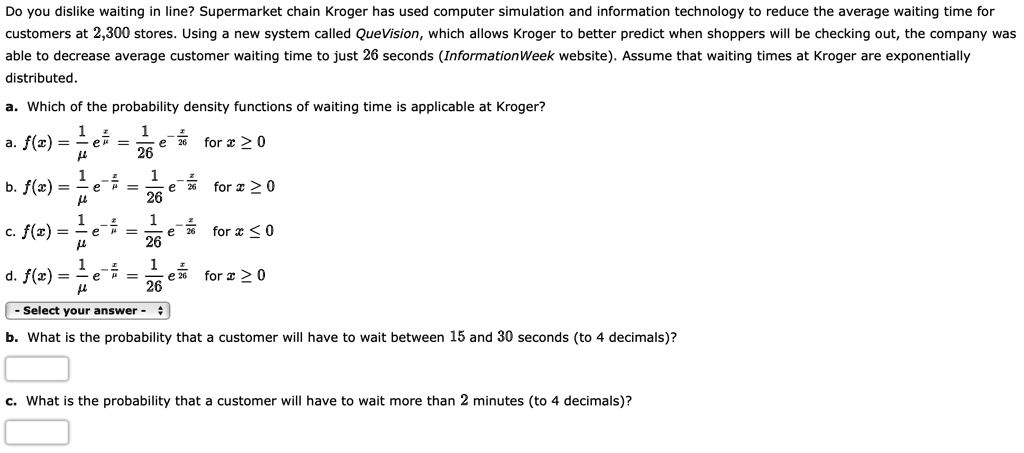 Do You Dislike Waiting In Line Supermarket Chain Kroger Has Used