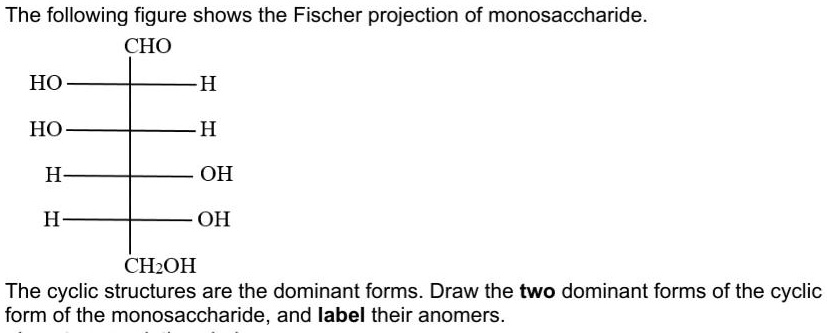 Solved The Following Figure Shows The Fischer Projection Of