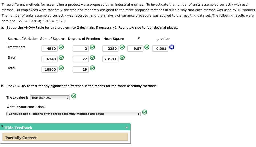 Three Different Methods For Assembling Product Were Proposed By An