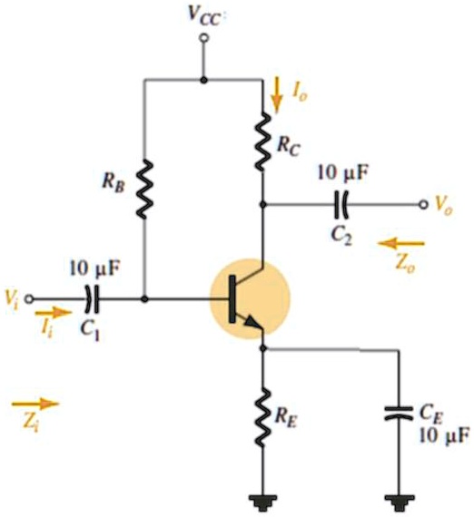 Solved From The Following Circuit Calculate The Parameters And Values