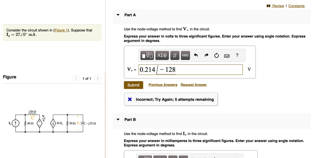 Solved Consider The Circuit Shown In Figure Suppose That Ig