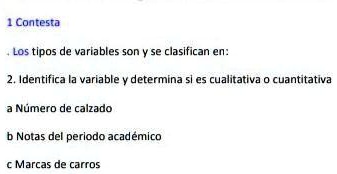 Solved Ay Denme Por Favor Les Doy Corona Contesta Los Tipos De