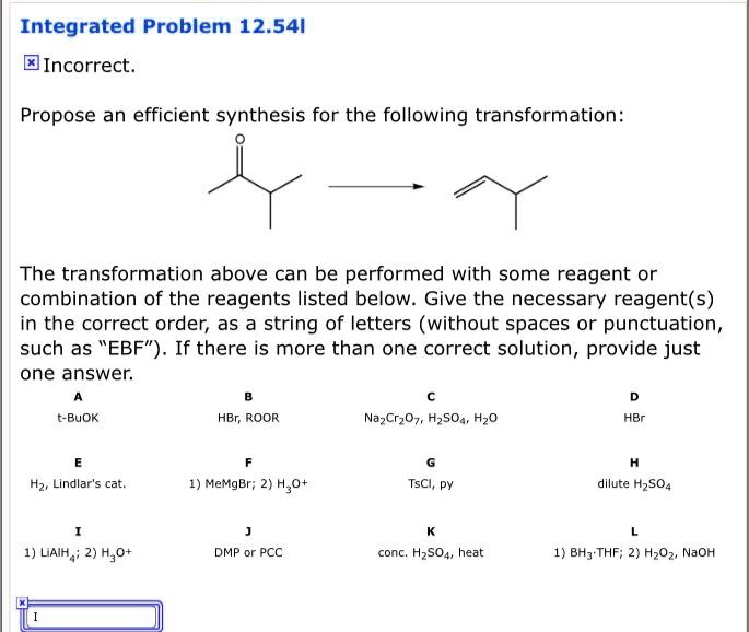 SOLVED Integrated Problem 12 541 Incorrect Propose An Efficient