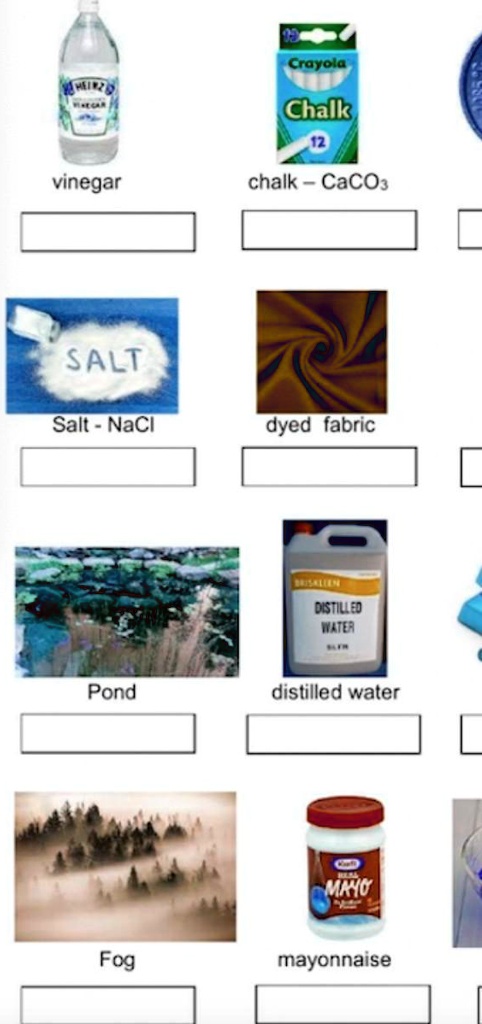 Solved Classify As Elements Compounds And Mixtures