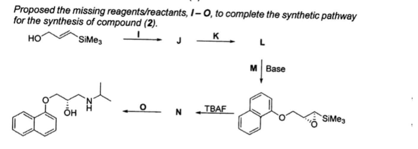 SOLVED Proposed The Missing Reagents Reactants I O To Complete The