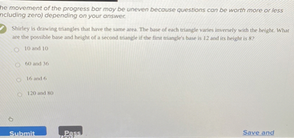 Solved He Movement Of The Progress Bar Moy Be Uneven Becouse Questions