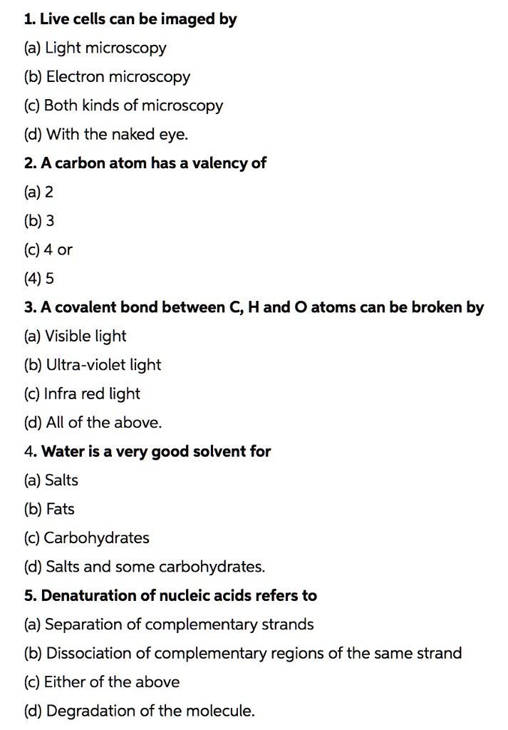 SOLVED 1 Live Cells Can Be Imaged By Light Microscopy B Electron