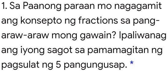 SOLVED Pa Help Need Kona Po Ngayon 1 Sa Paanong Paraan Mo Nagagamit