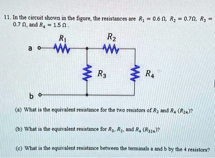 SOLVED I In The Circuit Shown In The Figure The Resistances Are R 0