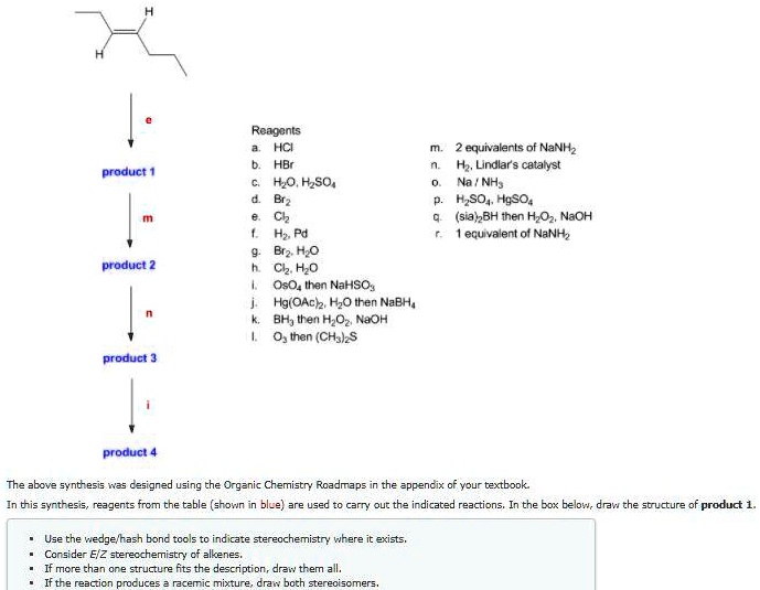 Solved The Above Synthesis Was Designed Using The Organic Chemistry