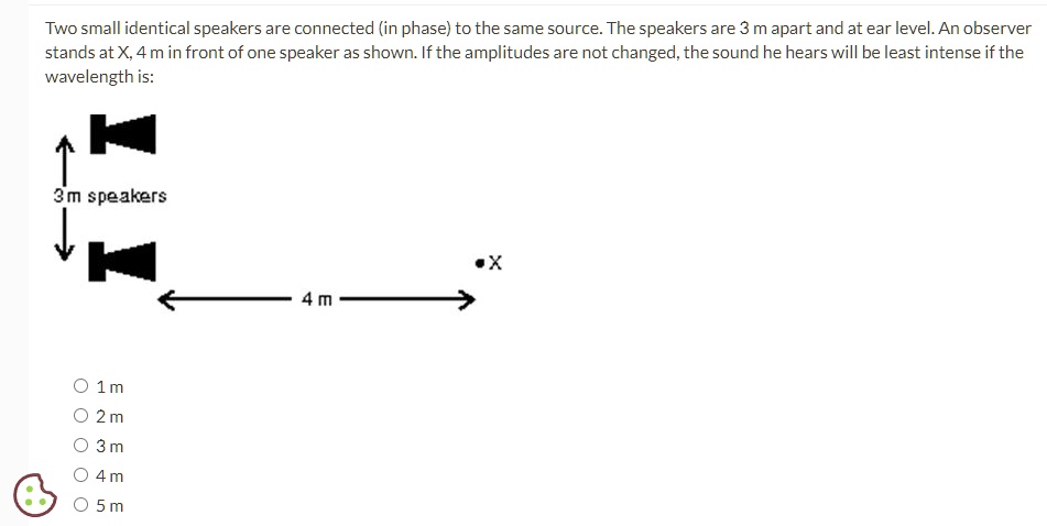 SOLVED Two Small Identical Speakers Are Connected In Phaseto The Same