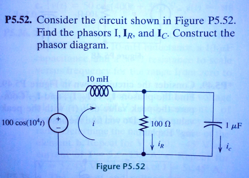 SOLVED P5 52 Consider The Circuit Shown In Figure P5 52 Find The