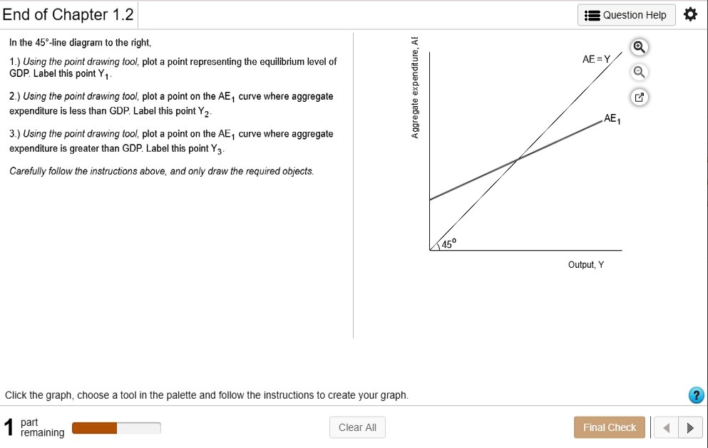 SOLVED End Of Chapter 1 2 Question Help In The 45 Line Diagram To The