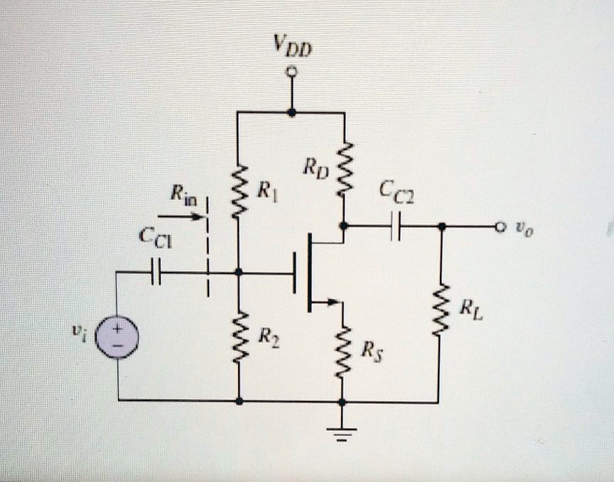 Solved Draw The Small Signal Equivalent And Derive The Expression For