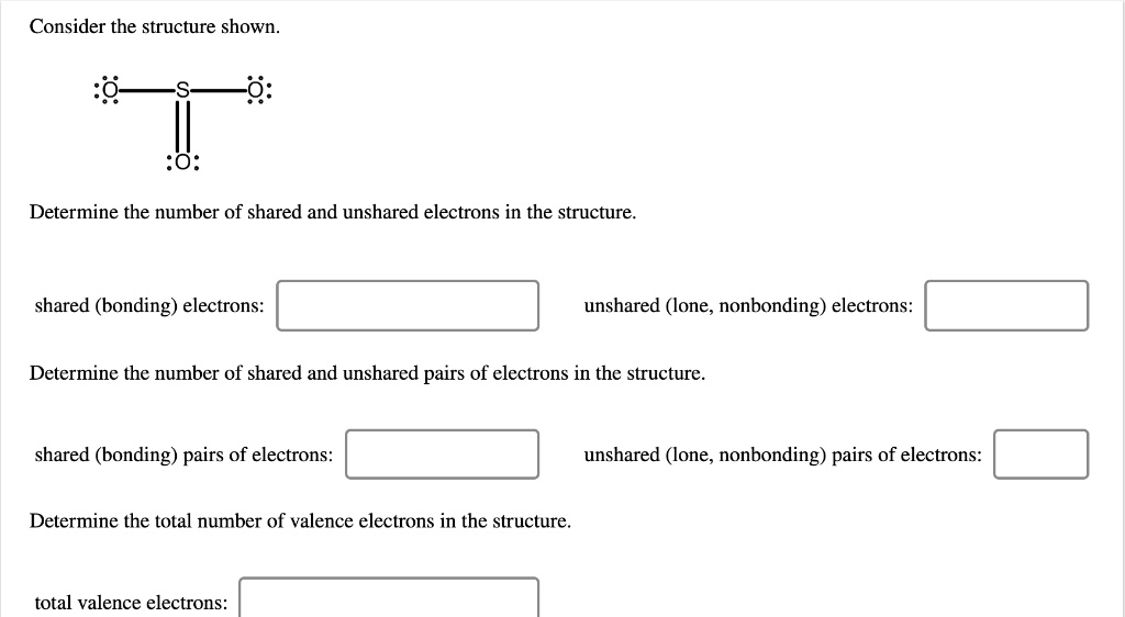 Solved Consider The Structure Shown Determine The Number Of Shared And