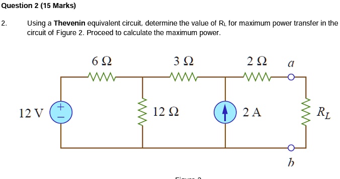 Solved Question Marks Using Thevenin Equivalent Circuit