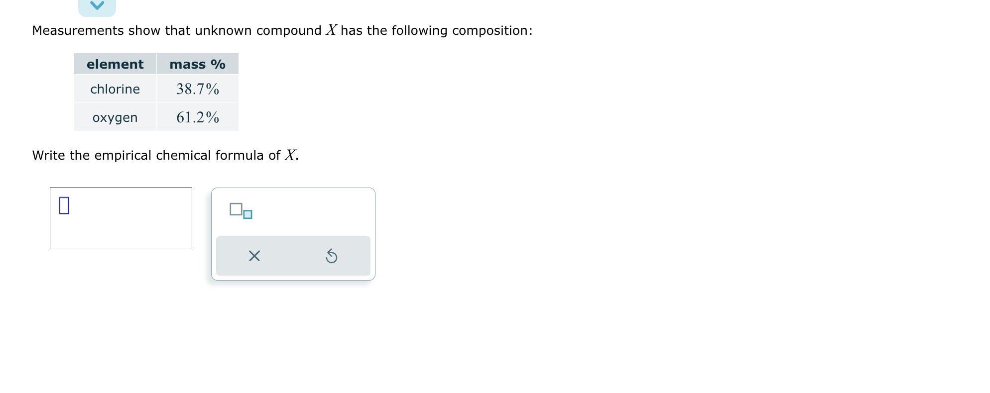 SOLVED Measurements Show That Unknown Compound X Has The Following