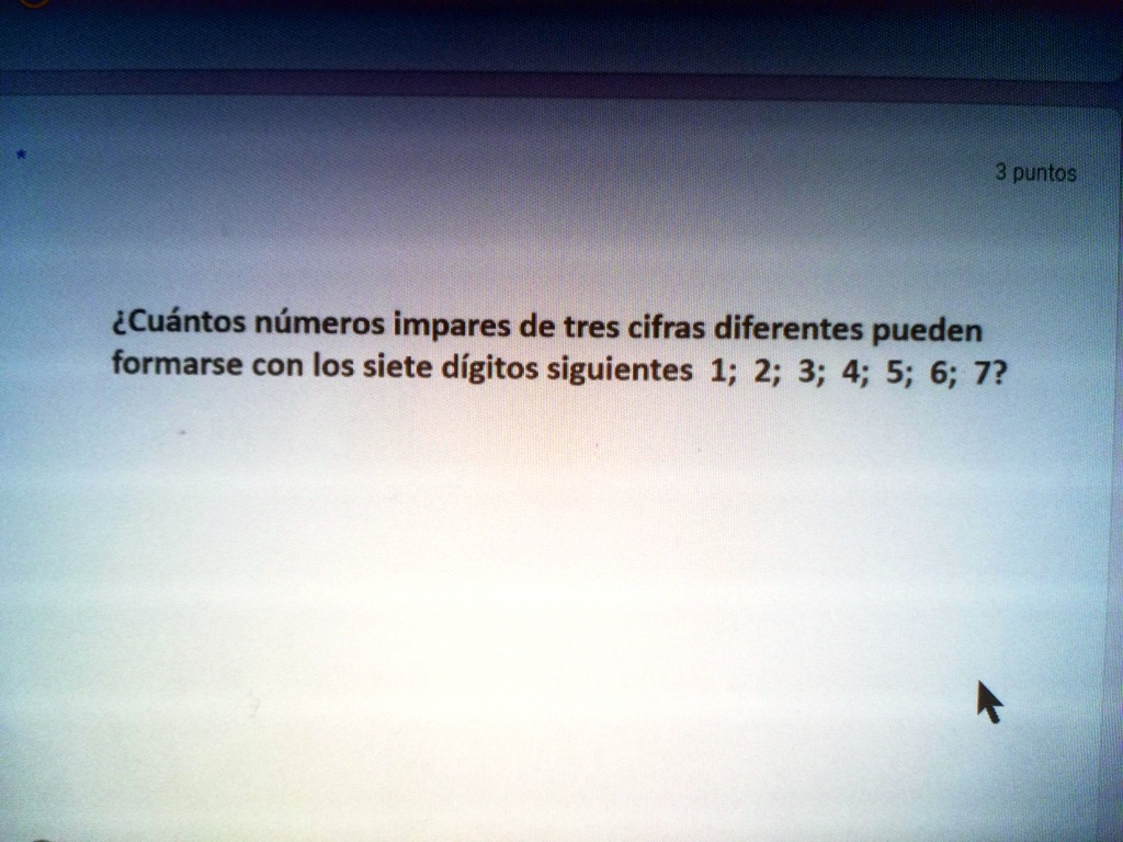 SOLVED AYUDA PORFA NECESITO SU AYUDA ES URGENTE 3 puntos Cuántos