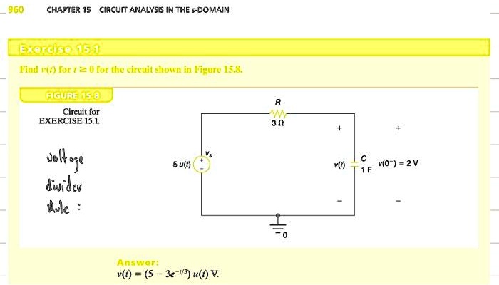 SOLVED Texts Use Voltage Divider Rule Please 960 CHAPTER 15