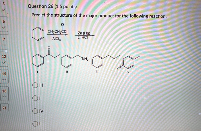 Solved Question Points Predict The Structure Of The Major