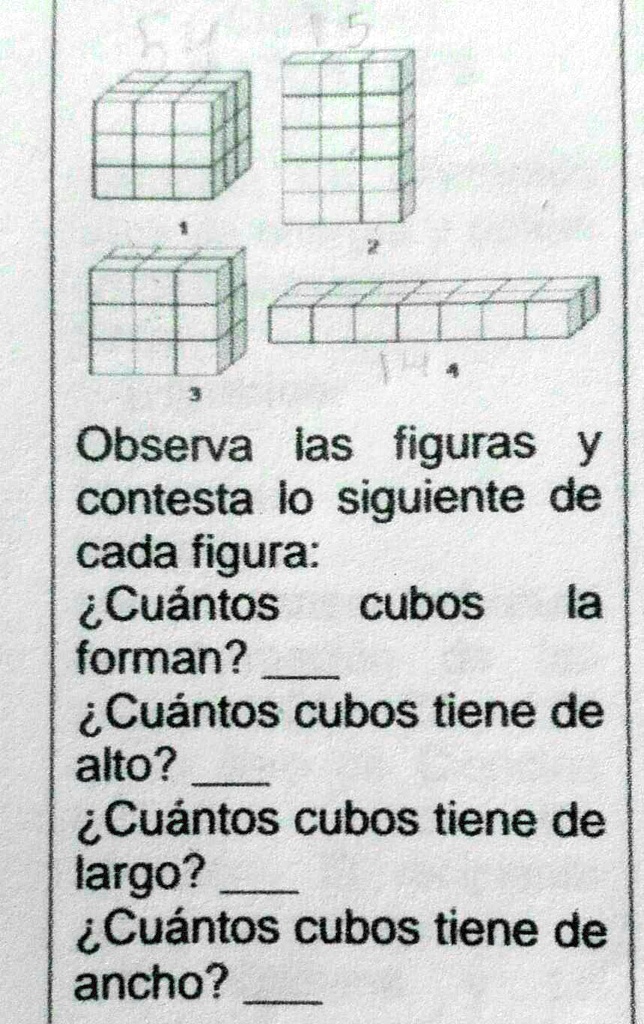 SOLVED Observa Las Figuras Y Contesta Lo Siguiente De Cada Figura