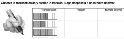 Solved Observa La Representaci N Y Escribe La Fracci N Luego