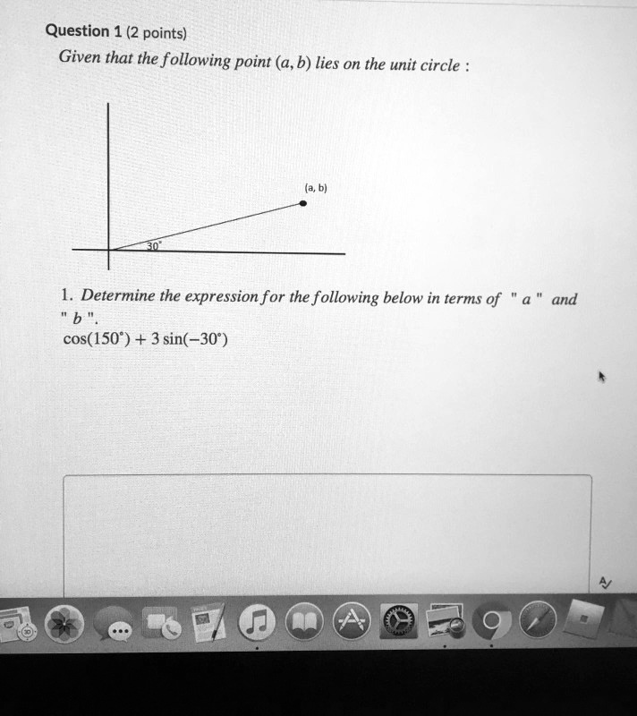 Solved Question Points Given That The Following Point A B Lies