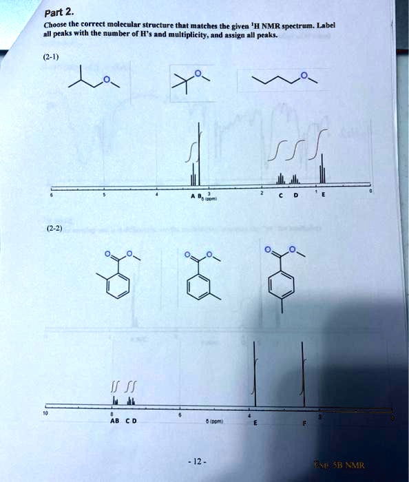 Solved Pant Choose The Correct Molecular Structure That Matches The