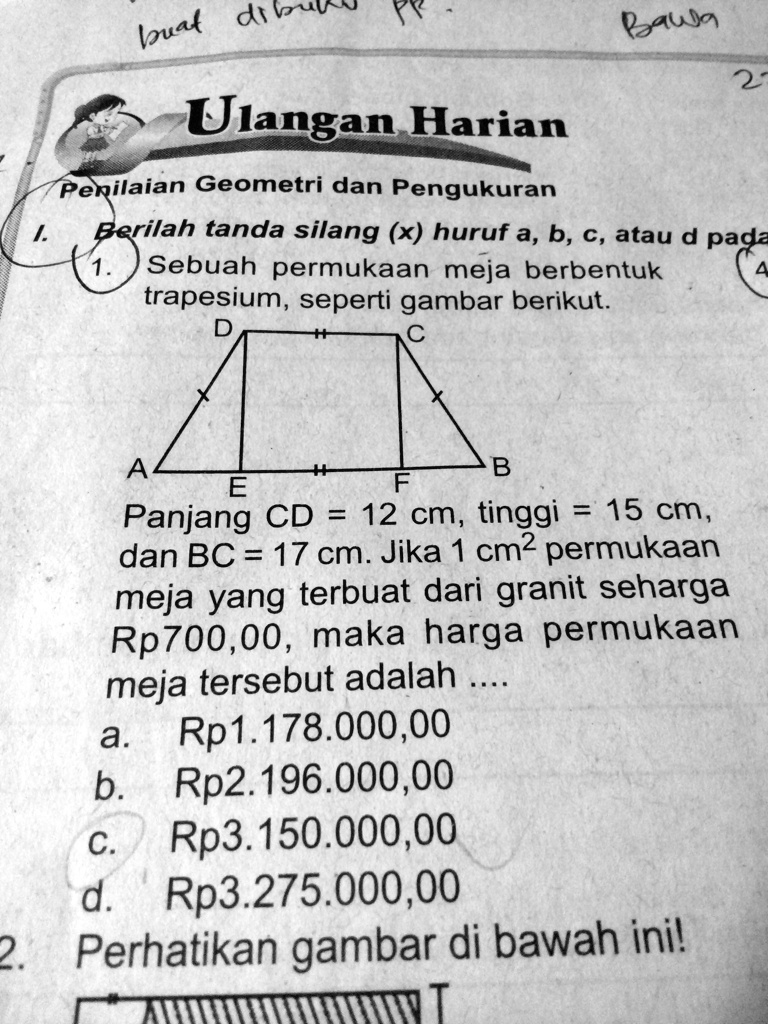 SOLVED Tolong Ya Dijawab Pakai Jalannya Ya Please Di Wuu Pk Bua