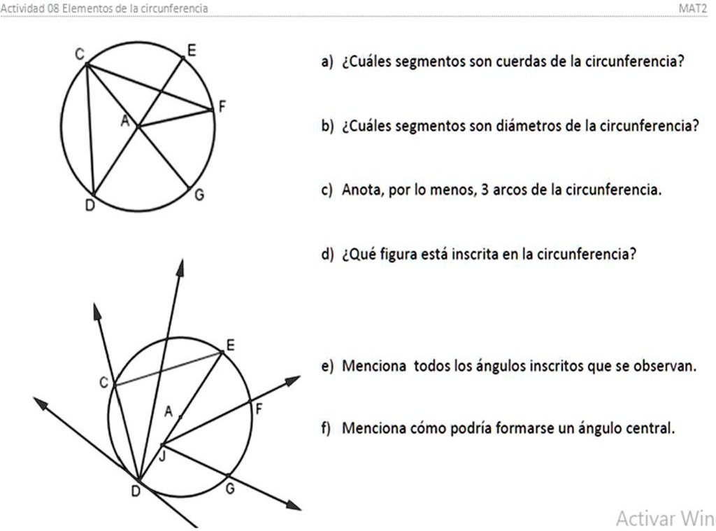 SOLVED Necesito Ayuda Plisss Activicad 06 Elementos De La