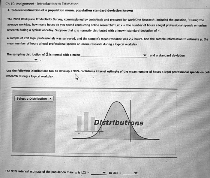 Solved Ch Assignment Introduction To Estimation Interval