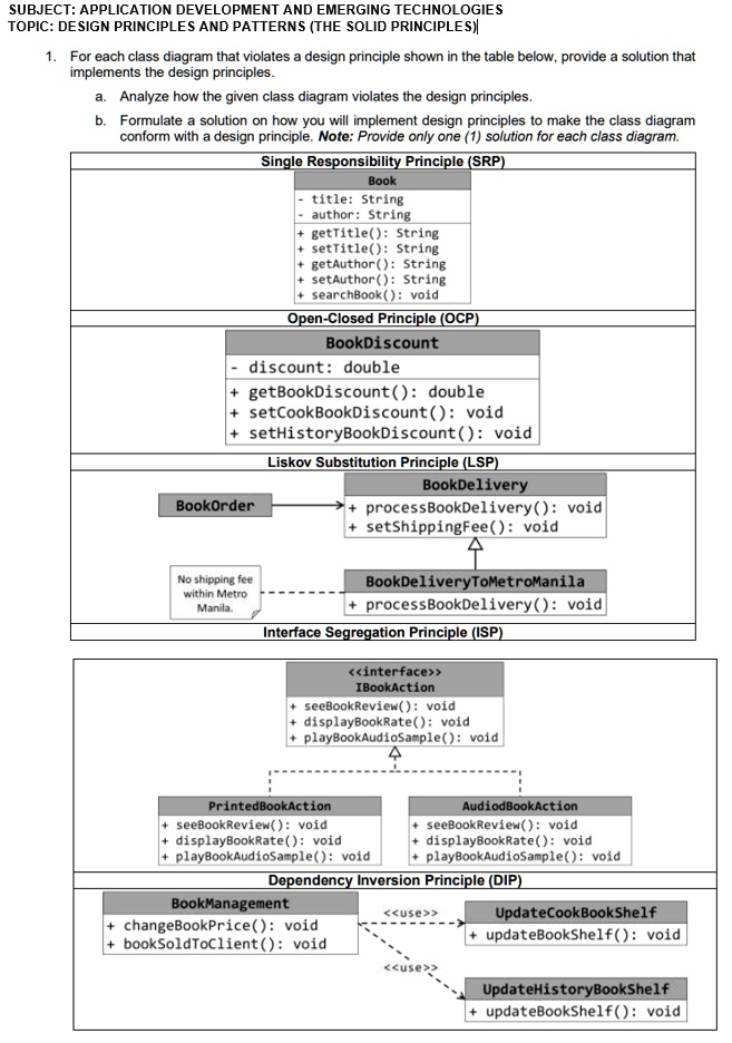 Subject Application Development And Emerging Technologies Topic Design