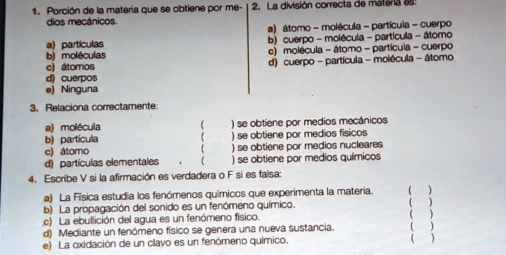 SOLVED porfavor rapido es para mañana Porción de la matera que se