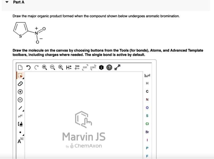 Solved Draw The Major Organic Product Formed When The Compound Shown