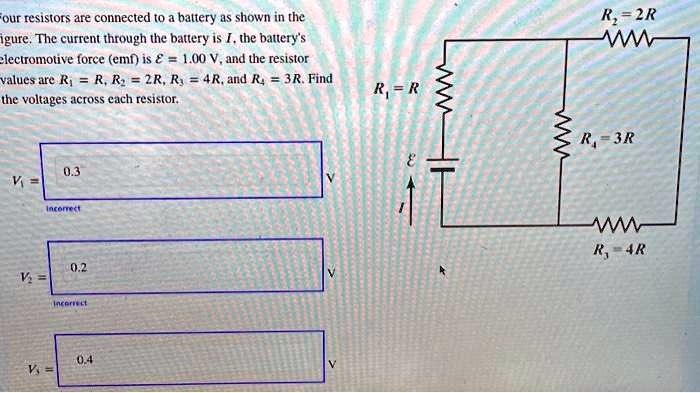 SOLVED Texts Our Resistors Are Connected To A Battery As Shown In The