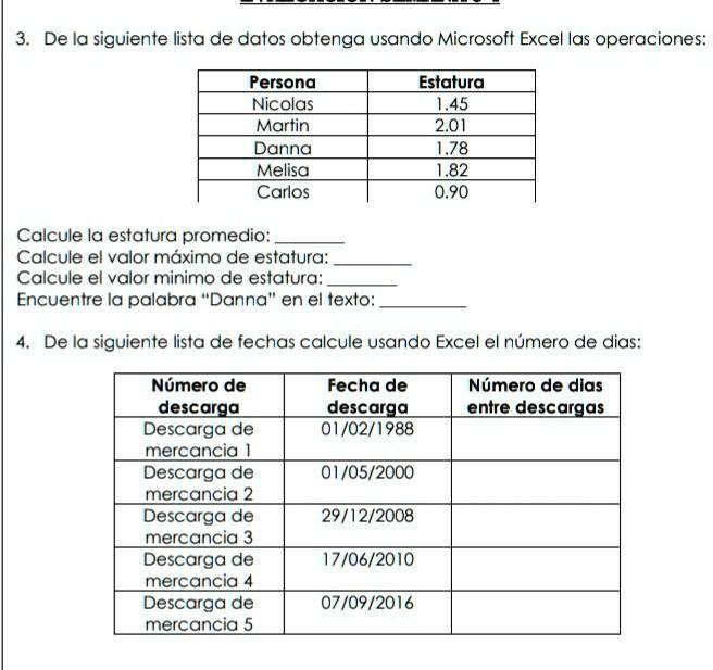 Alguiem Q Me Pueda Ayudar Con Excel De La Siguiente Lista De Datos