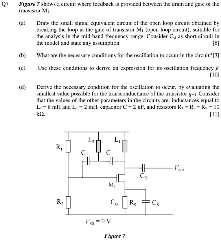 Solved Text Q Figure Shows A Circuit Where Feedback Is Provided