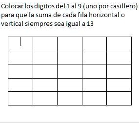 SOLVED Colocar Los Digitos Del 1 Al 9 Uno Por Casillero Para Que La