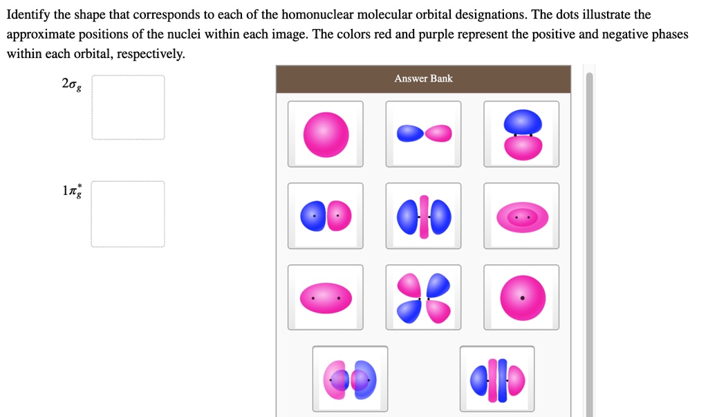 Identify The Shape That Corresponds To Each Of The Homonuclear