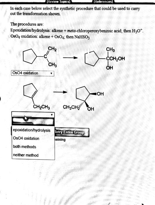 SOLVED Review Topics References In Each Case Below Select The